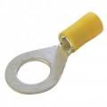6.0mm Cable Terminal (Per 100) Yellow Ring